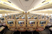 Emirates economy class A380
