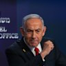 Israeli Prime Minister Benjamin Netanyahu speaks during a press conference in Jerusalem last month.