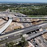 An interchange for the M7 motorway and the new M12 is nearing completion.