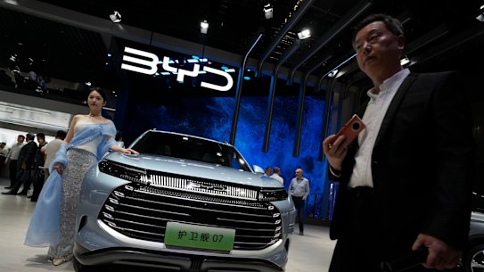 China’s BYD overtook Tesla as the world’s largest seller of EVs in the December quarter.