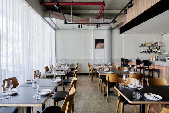 The dining room at Dada in Woden.