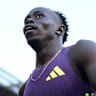 Gout Gout finishes sixth in the men’s 200m final in Oslo. 