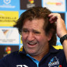 Des Hasler was unhappy with the refereeing in Sunday night’s match.