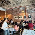 Inside The Pontian Club in Collingwood.