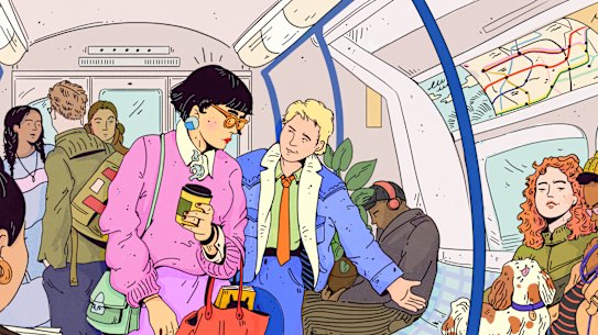 You are mortified when someone offers you a seat on public transport.