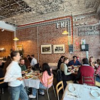 Inside The Pontian Club in Collingwood.