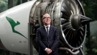 Qantas CEO Alan Joyce is urging the government to invest more in sustainable aviation fuel.