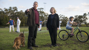 A plan to convert the grass field at Mimosa Oval into a synthetic pitch has raised concerns among residents such as Jeremy Ryan and Trish Lynch.