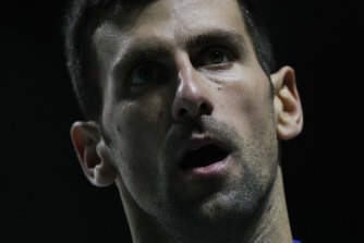World No.1 Novak Djokovic.