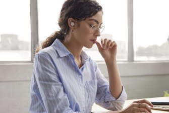 Compared to most other buds, the A-Series is very low profile and sits almost entirely in your ear.