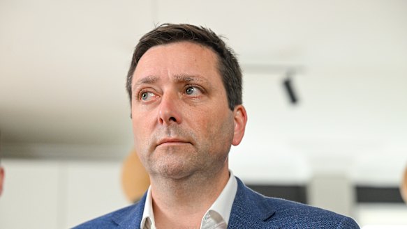 Victorian Opposition Leader Matthew Guy.