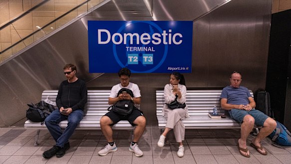 The access fee for stations at Sydney Airport is $14.90 for adult passengers.