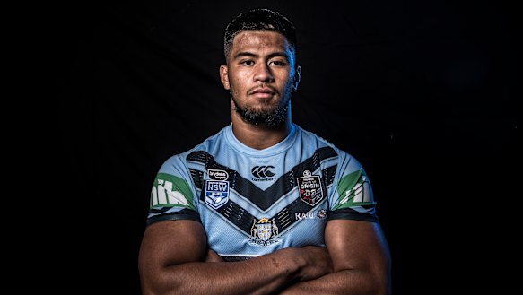 Fresh face: Peter Sterling is tipping Payne Haas to relish the hostile atmosphere at his home ground.