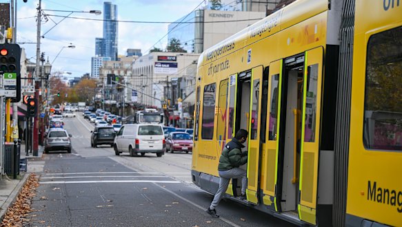 High fuel prices are already encouraging people to use public transport like trams. 