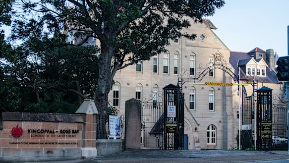 The Kincoppal school at Rose Bay will close on Monday after two students tested positive for the virus. 