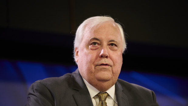 Queensland mining tycoon Clive Palmer. 