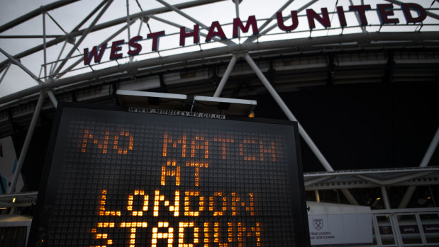West Ham are due to return to training on April 13.