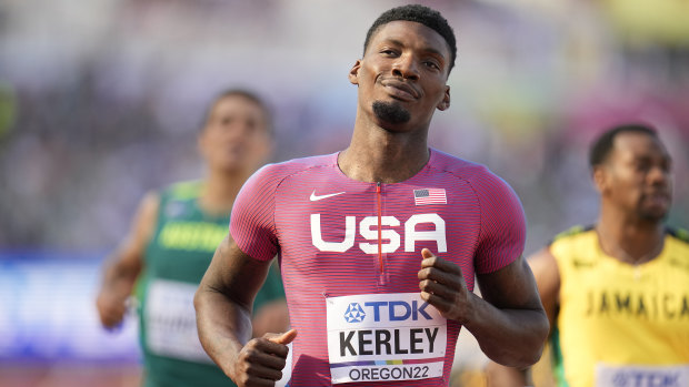 American superstar Fred Kerley is set to face off against Rohan Browning in Melbourne.