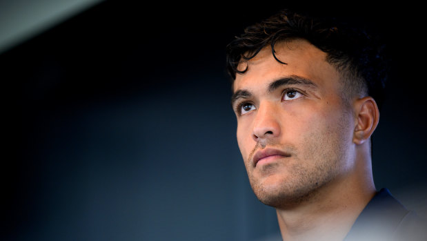 NSW Waratahs recruit Joseph-Aukuso Suaalii.