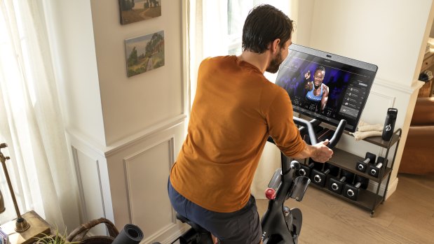 Pricey exercise bike maker Peloton was one of the sharemarket darlings during the pandemic lockdowns.