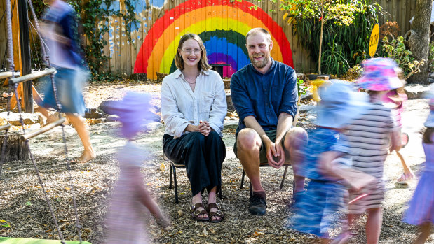 Alex Garde and Toby Jedwab met at Sunnyside Kindergarten in Malvern East.