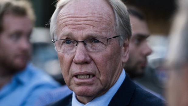 Outgoing Australian Rugby League Commission chairman Peter Beattie.