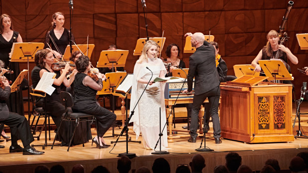Soprano Alexandra Oomens performs  with Pinchgut Opera at the Melbourne Recital Centre.