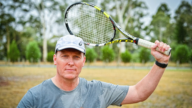 Beechworth Lawn Tennis Club president Andy Carr is threatening legal action against the Australian Sports Commission. 