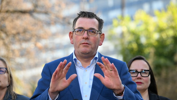 Victorian Premier Daniel Andrews explains why he’s doing Victorians a favour by cancelling the Commonweath Games.