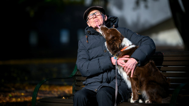 Leon Wiegard is relieved the off-leash area will not be in Murchison Square.