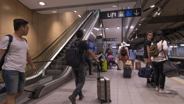 Patronage on the Airport Line has surged in recent years.