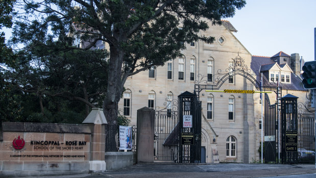 The Kincoppal school at Rose Bay will close on Monday after two students tested positive for the virus. 