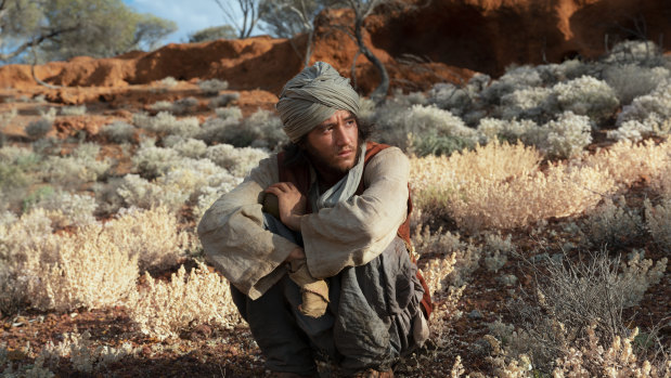 Ahmed Malek plays a young Afghan man brought to Australia as a cameleer.