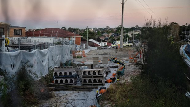 Construction on Sydney Metro City has stalled amid a protracted industrial dispute.