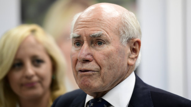 Former Prime Minister John Howard was appointed to the Cormack Foundation board in 2018.