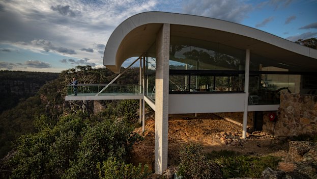 Andrew Martin, the owner of Berman House, which was built in 1999.