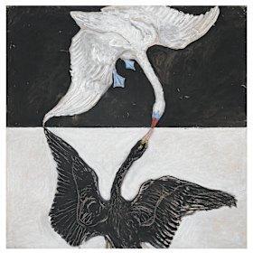 Hilma af Klint, Group IX/SUW, The swan, no 1 1914–15