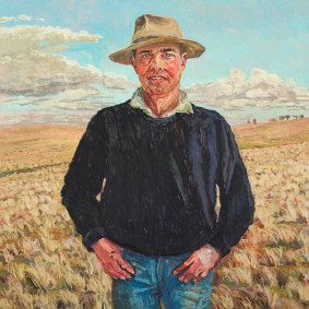 Culliton’s portrait of her friend Charlie Maslin, which was a finalist in the 2020 Archibald Prize.