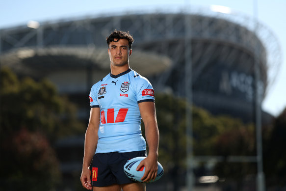 Joseph Suaalii deserves credit for fronting up to the media the day after his disastrous Origin debut.