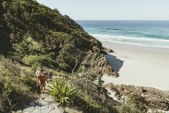 Whites Beach: well-known to local surfers, but hardly anyone else.