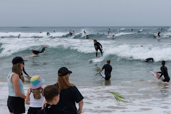 Thousands of people attended the paddleout remembering Mercury in September. 