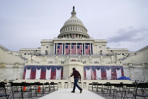 President-elect Joe Biden has outlined his plans for immediate action following his inauguration in Washington.