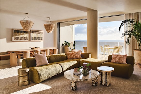 Suite views.