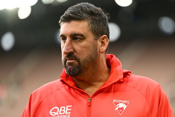 Swans coach Dean Cox says Adams will continue to receive the club’s support as he recovers from an alleged assault.