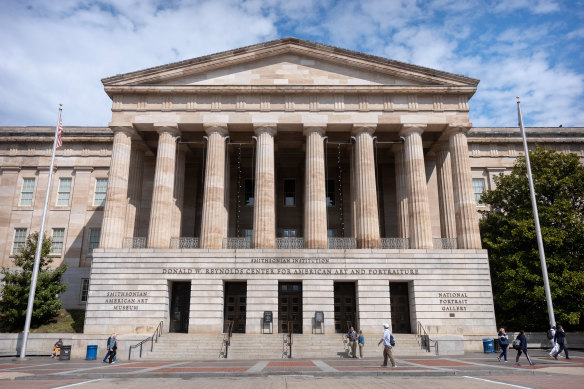 The Donald W. Reynolds Center for American Art and Portraiture, home of the National Portrait Gallery and the Smithsonian American Art Museum.