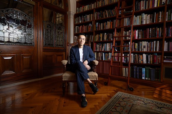 Siang Lu, winner of the Miles Franklin Literary Award for 2025.