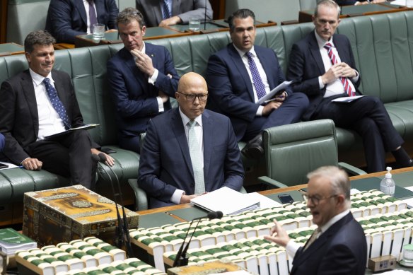 Peter Dutton and Anthony Albanese sparred over nuclear power in question time last week.