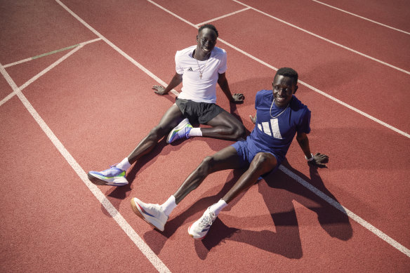 With Peter Bol, the national 800-metre champion and also part of the Sudanese diaspora. He says Gout will “flourish”.