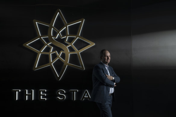 Star Entertainment Group chief executive Robbie Cooke.