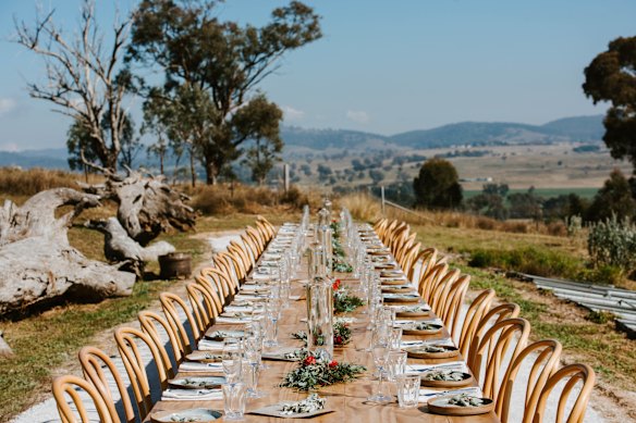 Mudgee’s Tinja Farm hosts a long-table lunch with native ingredients for National Reconciliation Week.